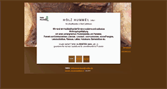 Desktop Screenshot of holzhummel.de